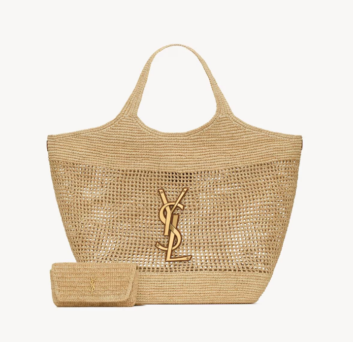 Sac YSL "ICARE EN RAPHIA"
